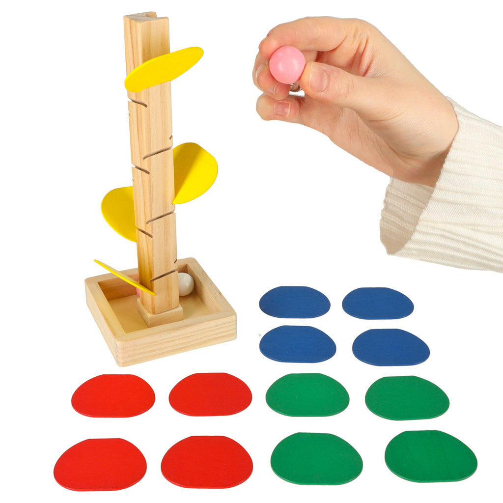 Jucarie educationala pentru copii, Zola®, model arbore, multicolor, din lemn, cu mingiute, 19.5 cm Jucarie educationala pentru copii, Zola®, model arbore, multicolor, din lemn, cu mingiute, 19.5 cm